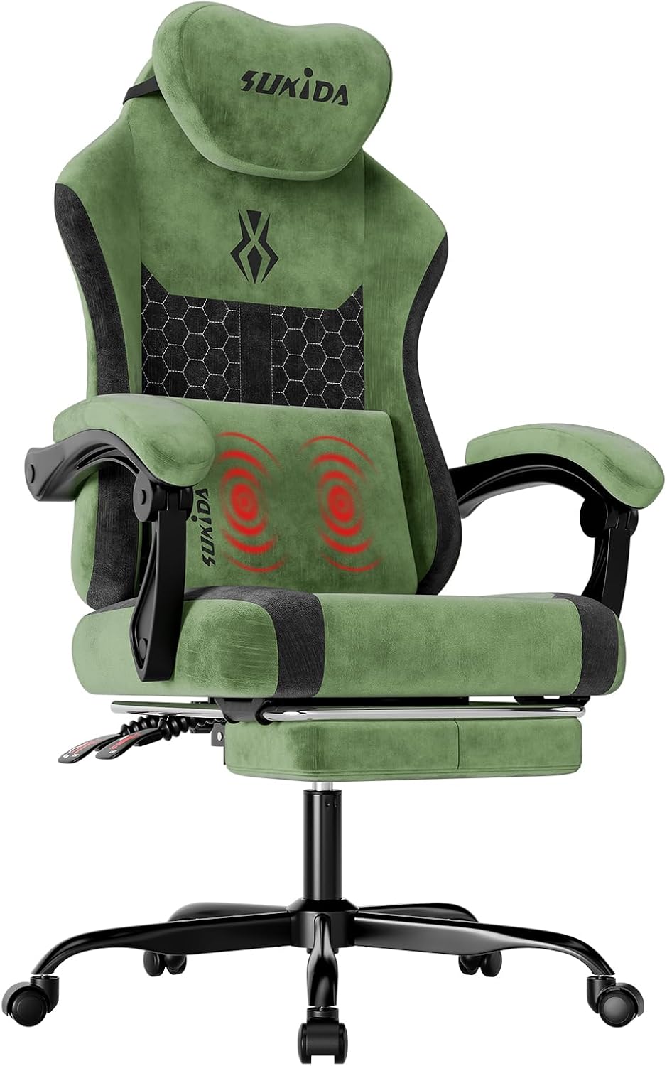 Video Gaming & Esports Usd Acc - Fabric Video Gaming Chair, Ergonomic High-Back