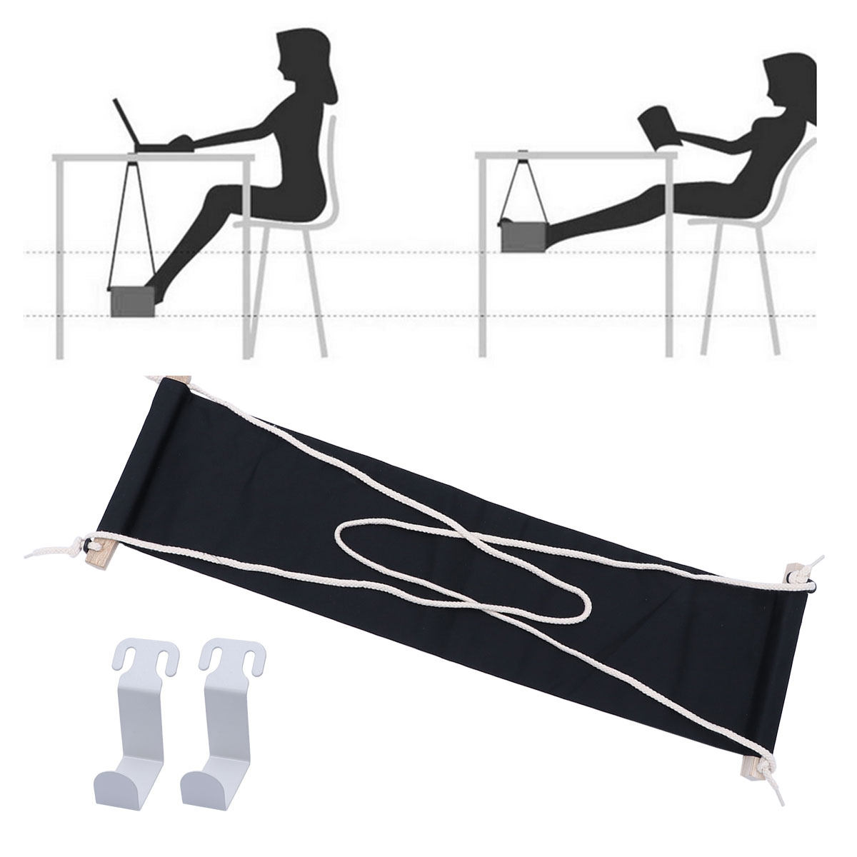 Foldable Under Desk Foot Hammo - đánh giá và giá Footrest Under Desk
