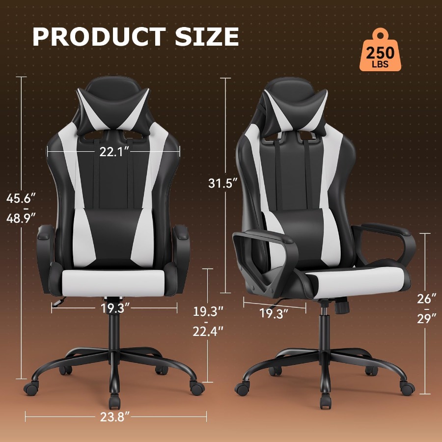 Ergonomic Gaming Chair for Adu - đánh giá và giá Video Gaming & Esports Usd Acc