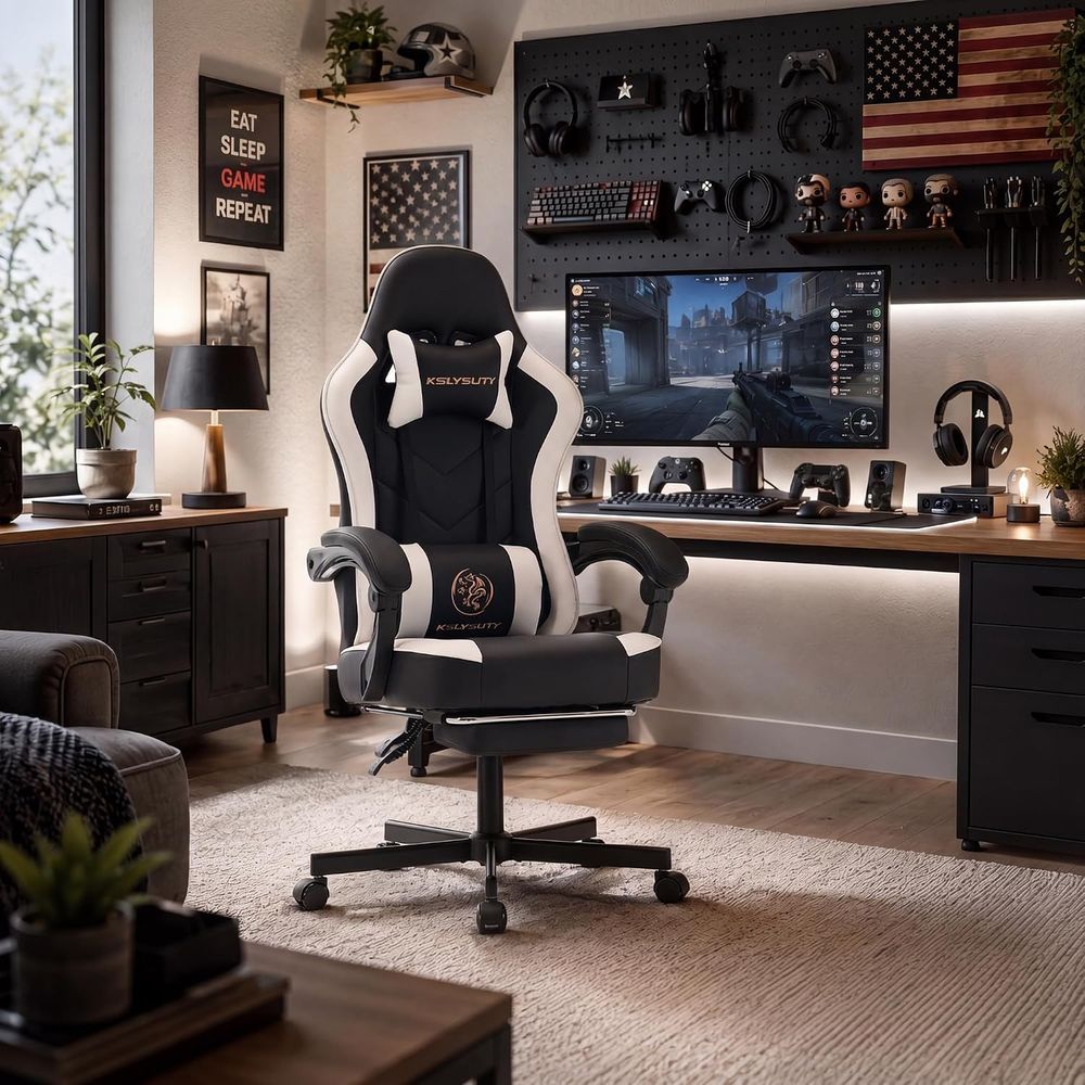 Desk Computer Gaming Chair - H - đánh giá và giá Video Gaming & Esports Usd Acc